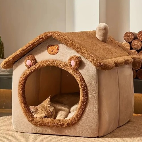 Foldable cat house - cat, |
